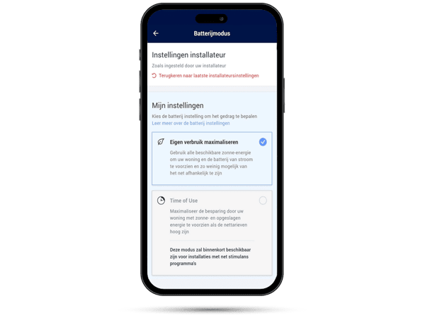 Deelname aan onbalansmarkt