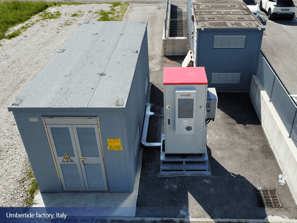 Umbertide fabriek Italië