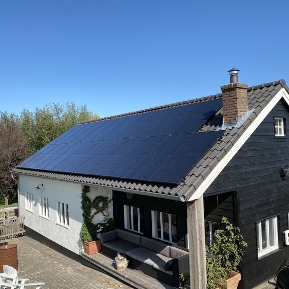 Zonnepaneel op huis