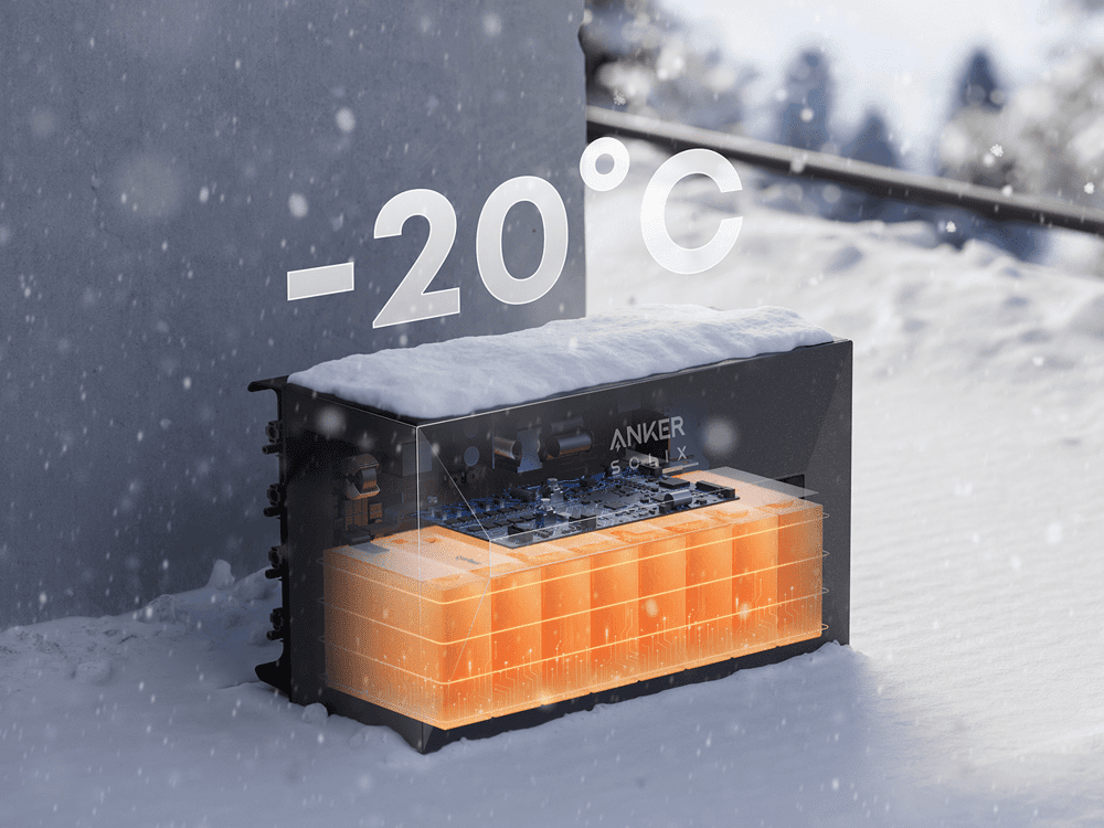 Anker Solix temperatuur