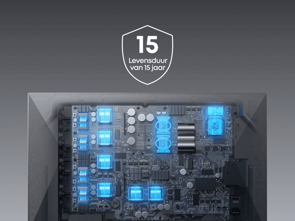 Anker Solix Levensduur 15 jaar