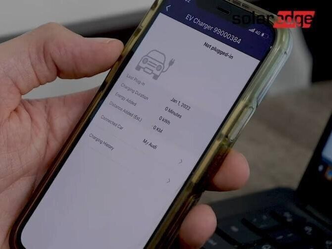 SolarEdge EV laders